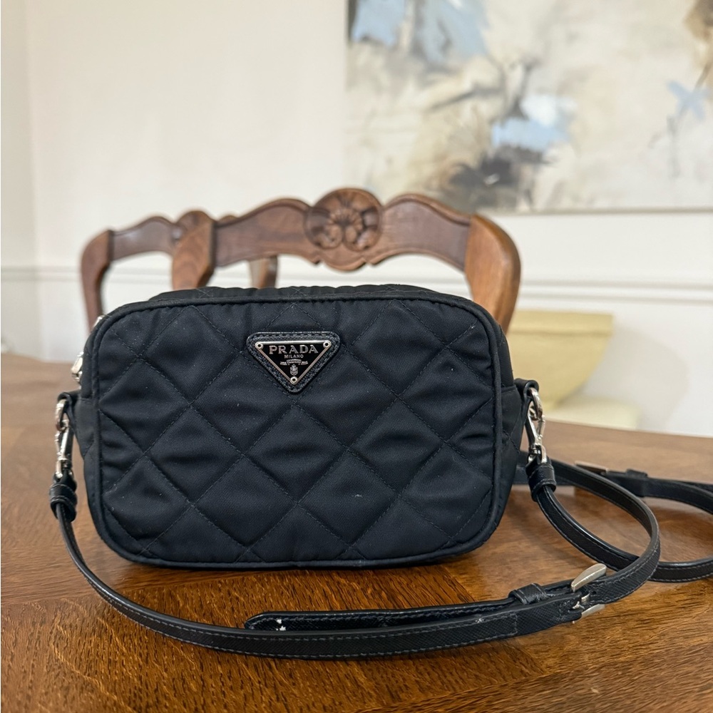 Prada Quilted Black Crossbody Bag - Picture 2 of 7